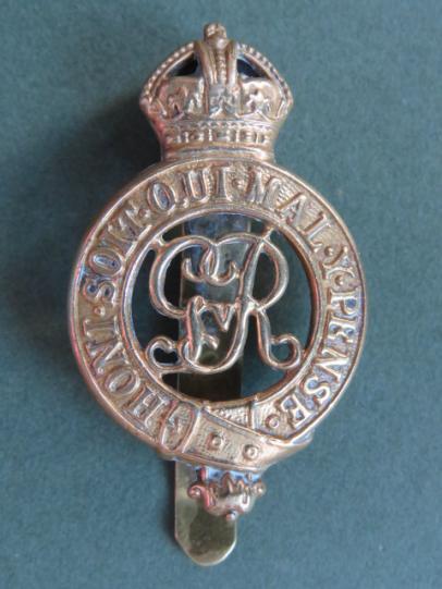 British Army GVR The Household Cavalry Cap Badge