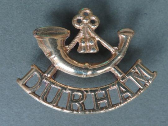 British Army Durham Light Infantry Pre 1907 Shoulder Title