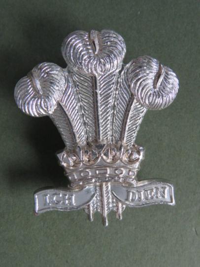 British Army The Royal Regiment of Wales Cap Badge