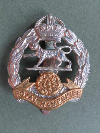 British Army Pre 1953 The Royal Hampshire Regiment Cap Badge