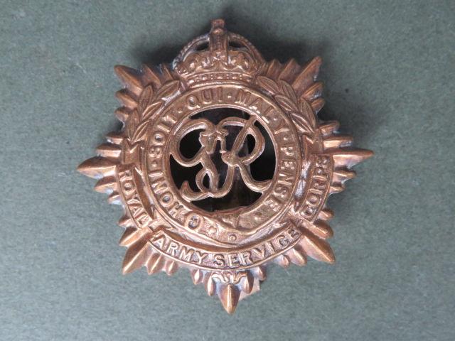 British Army Royal Army Service Corps KGVI Cap Badge