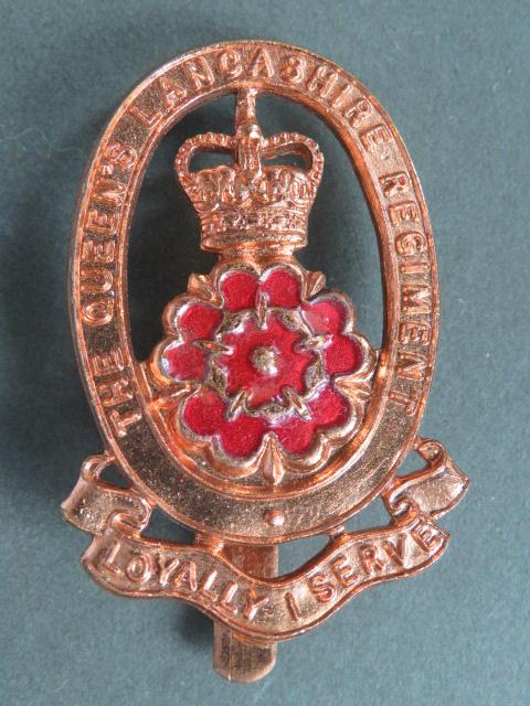 British Army The Queen's Lancashire Regiment Cap Badge