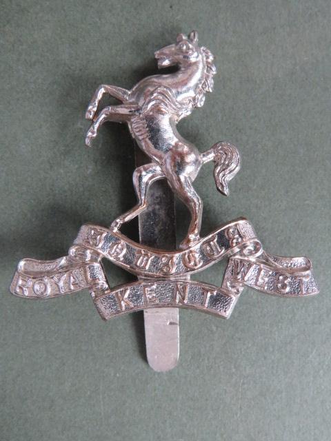 British Army The Royal West Kent Regiment Cap Badge