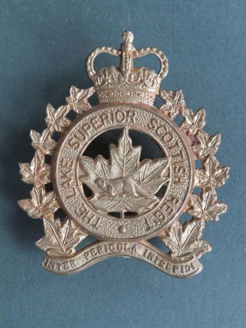 Canada The Lake Superior Scottish Regiment Officer's Glengarry Badge