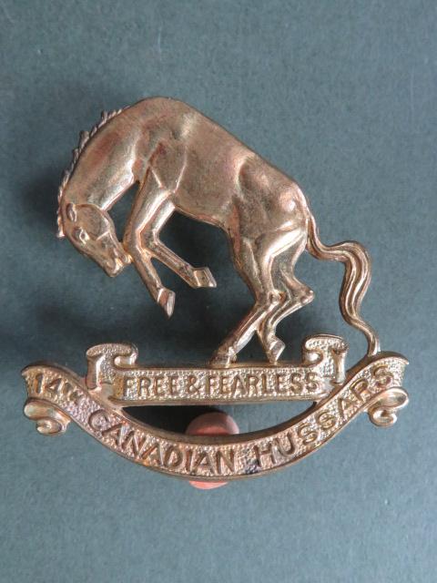 Canada The 14th Canadian Hussars 1958-1965 Cap Badge