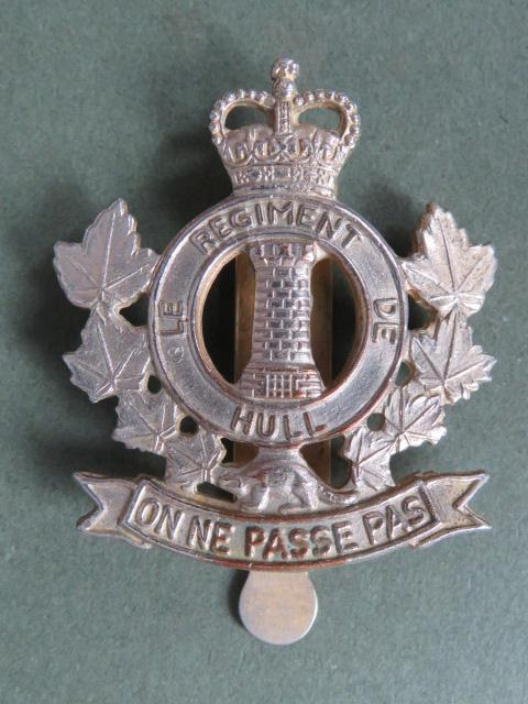 Canada The Le Regiment De Hull (RCAC) Cap Badge