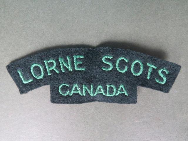 Canada Army The Lorne Scots Shoulder Title