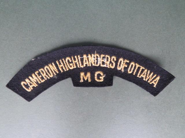 Canada The Cameron Highlanders of Ottawa Shoulder Title