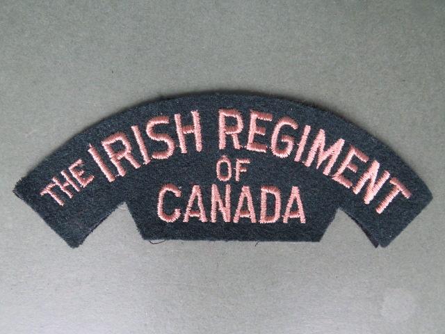 Canada The Irish Regiment Shoulder Title