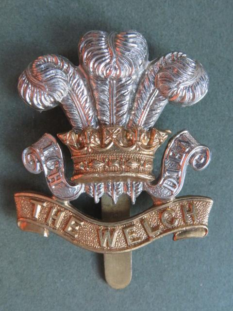 British Army The Welch Regiment Cap Badge