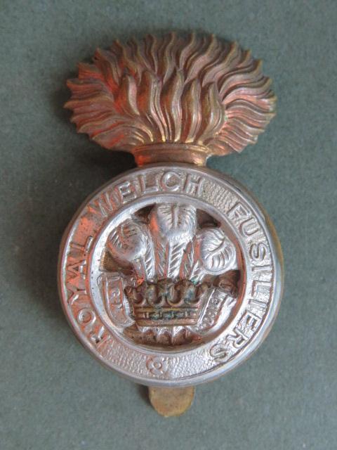 British Army The Royal Welch Fusiliers Cap Badge