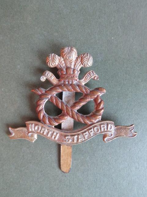 British Army The North Staffordshire Regiment (The Prince of Wales's) Cap Badge