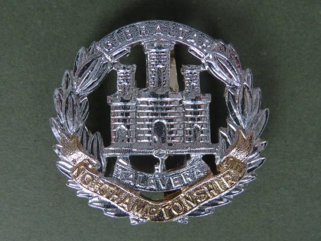 British Army The Northamptonshire Regiment Cap Badge