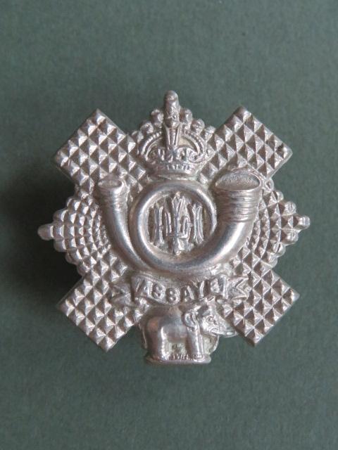 British Army The Highland Light Infantry (City of Glasgow Regiment) Collar Badge