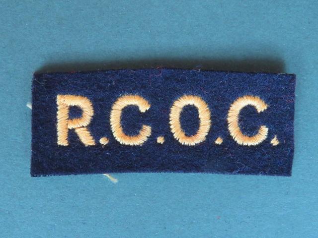 Canada Army Royal Canadian Ordnance Corps Shoulder Title