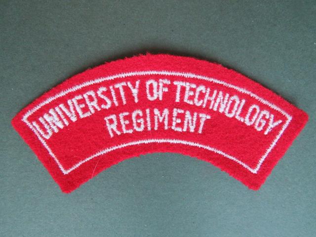 Australia Army 1948-1962 University of Technology Regiment Shoulder Title
