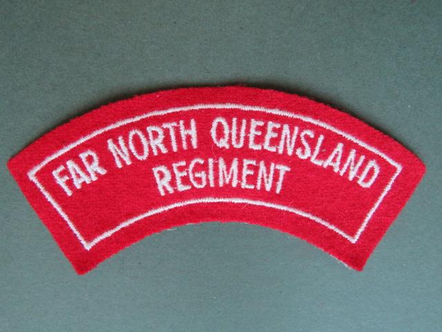 Australia Army 1948-1962 Far North Queensland Regiment Shoulder Title