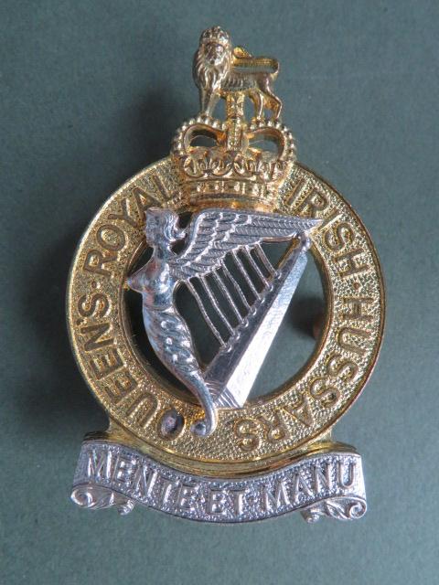 British Army The Queen's Royal Irish Hussars Pouch Badge