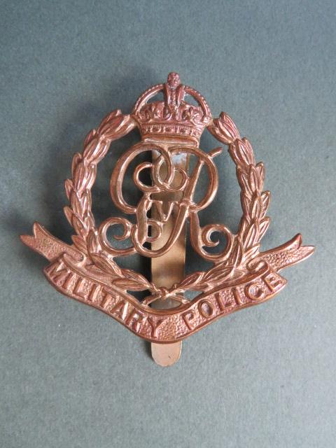 British Army KGV Corps of Military Police Cap Badge