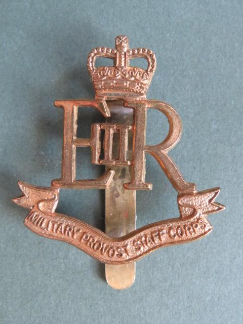 British Army Military Provost Staff Corps Cap Badge