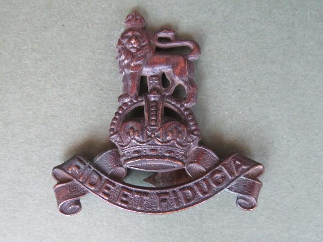 British Army Royal Army Pay Corps Officer's Service Dress Cap Badge