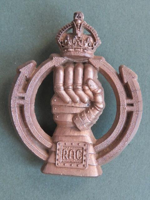 British Army WW2 Royal Armoured Corps Plastic 