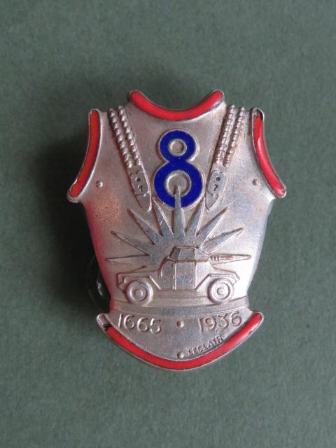 France Army 8° Régiment de Cuirassiers Pocket Crest