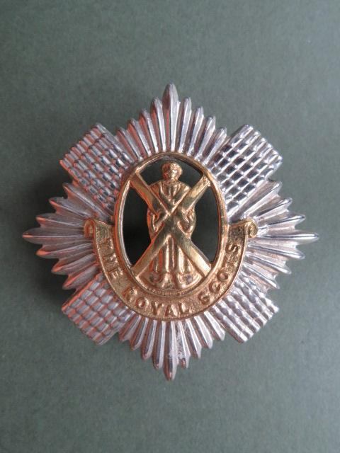 British Army The Royal Scots Glengarry Badge