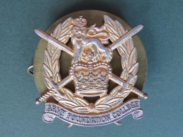 British Army The Army Foundation College Cap Badge