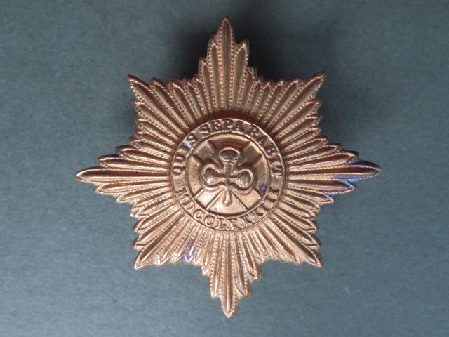 British Army The Irish Guards Cap Badge