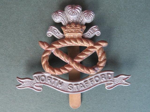 British Army The North Staffordshire Regiment (The Prince of Wales's) Cap Badge