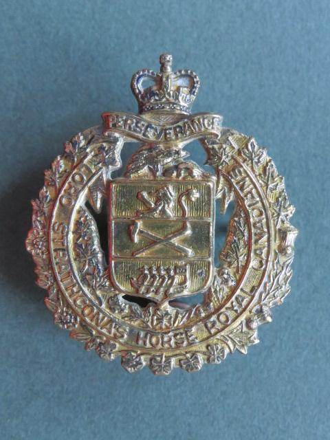 Canada Army 1954 Pattern Lord Strathcona's Horse (Royal Canadians) Cap Badge