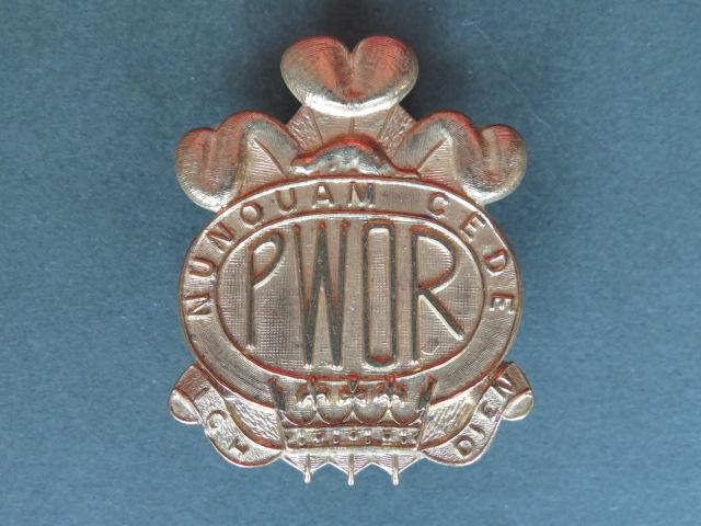 Canada Army WW2 period, PWOR, Princess of Wales Own Regiment Cap Badge