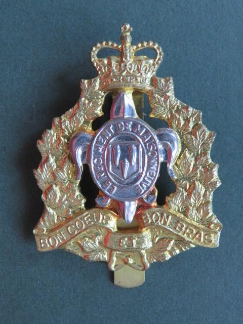 Canada Army Post 1953 Le Regiment De Maisonneuve Cap Badge