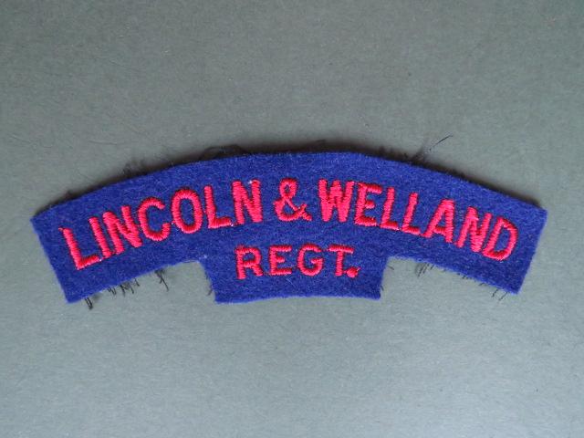 Canada Army The Lincoln & Welland Regiment Shoulder Title