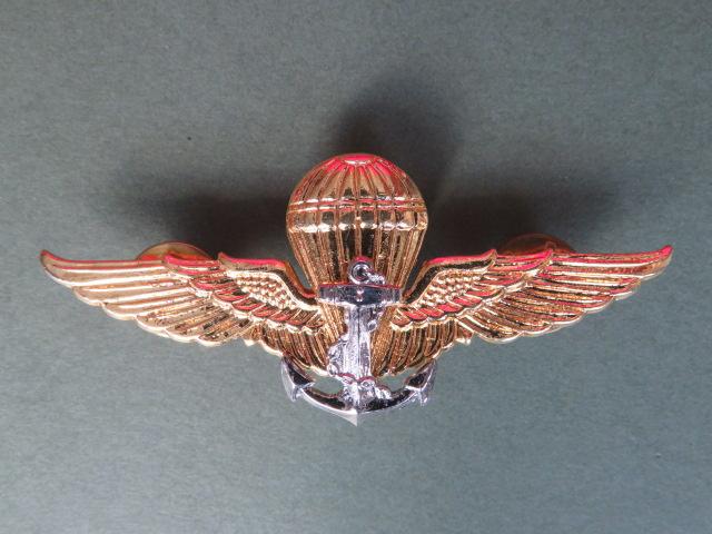 Thailand Navy/ Marine Corps Officer's Parachute Wings