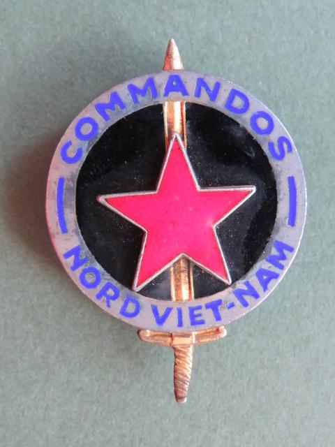 France Army Commandos North Vietnam Pocket Crest