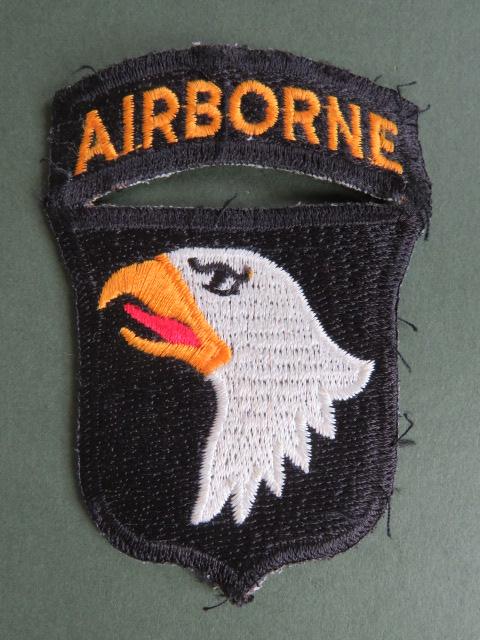 USA 101st Air Assault Division Shoulder Patch & Airborne Tab