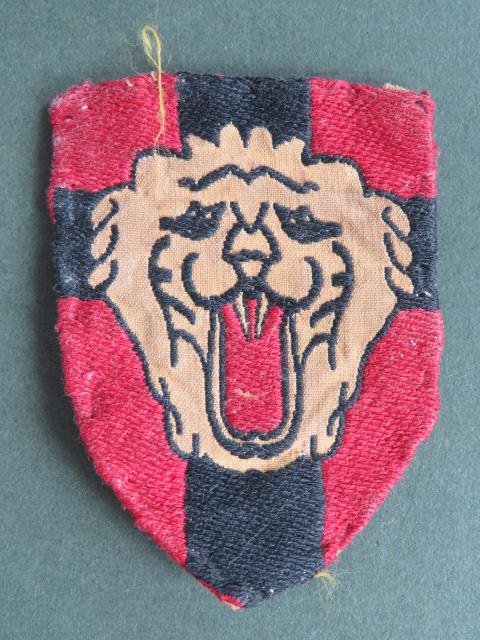Belgium Army 1950's 4th Infantry Division Shoulder Patch