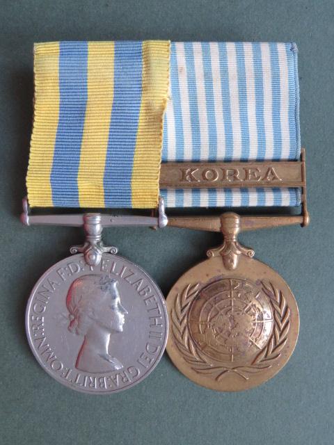 Korea Campaign Medal Pair, King's Liverpool Regiment