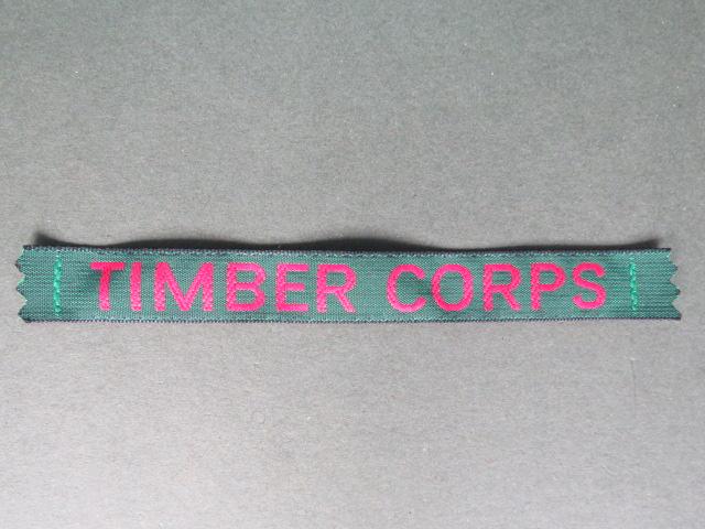 Timber Corps WW2 Shoulder Title