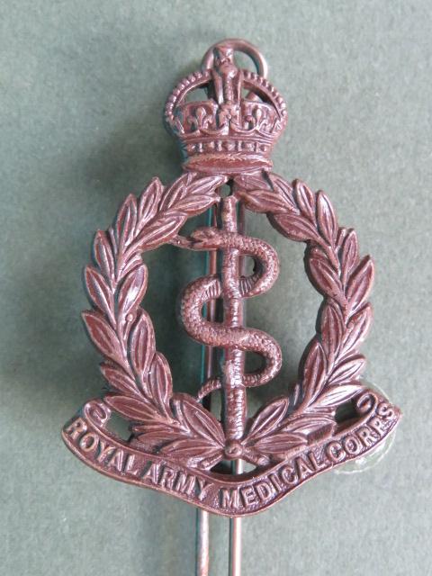 British Army 1904 Pattern Royal Army Medical Corps Officer's Service Dress Collar Badge