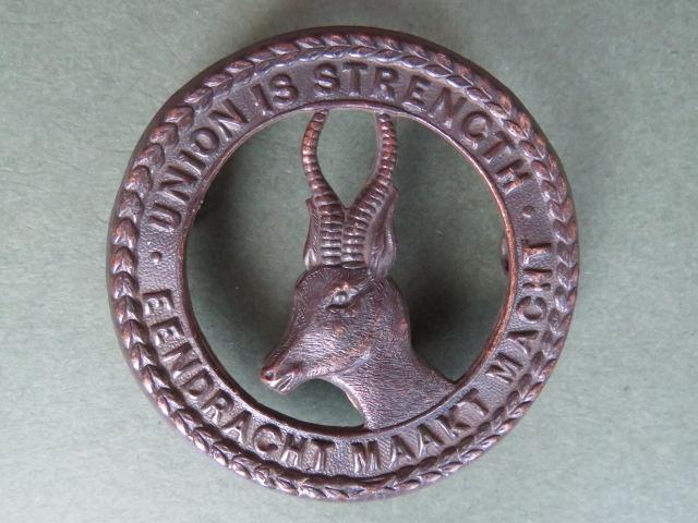 South Africa Army WW1 4th South African Infantry Cap Badge