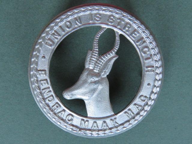 South Africa Army Union Defence Force Helmet Badge