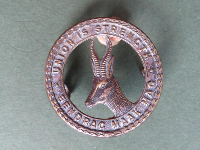 South Africa Army Union Defence Force Cap Badge