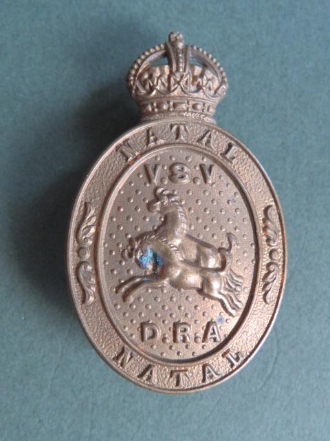 South Africa Army 1923-1943 Natal Defence Rifle Association Collar Badge