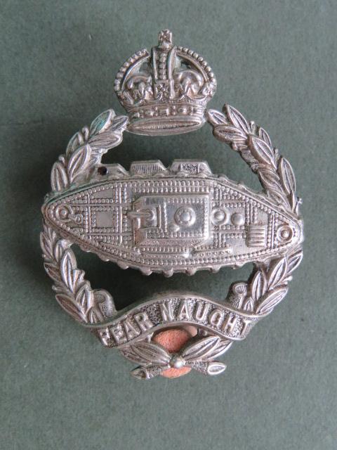 British Army Pre 1953 Royal Tank Regiment Cap Badge