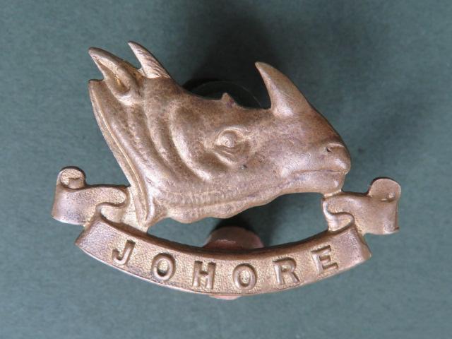 Johore Volunteer Rifles 1914-1927 Collar Badge