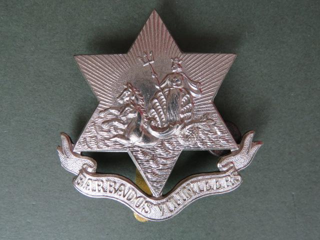 British Commonwealth Barbados Volunteers 1902-1947 Cap Badge