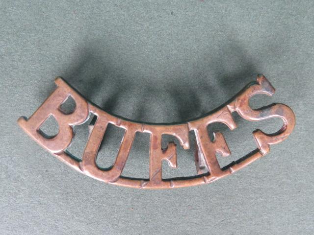 British Army The Buffs (Royal East Kent Regiment) Shoulder Title